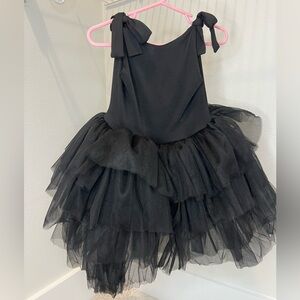 2T Black Tulle Kids Costume Dress